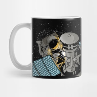 Astronaut Welder Mug